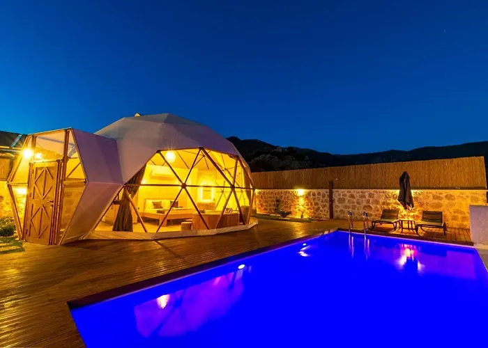 Kalkan Dome & Deluxe-glamping In Kalkan * 카스