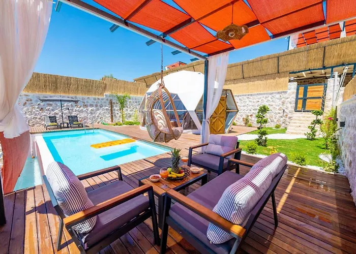 호텔 Kalkan Dome & Deluxe-glamping In Kalkan