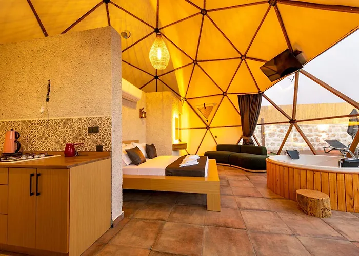 호텔 Kalkan Dome & Deluxe-glamping In Kalkan 카스