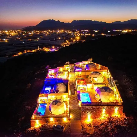 Kalkan Dome & Deluxe-glamping In Kalkan ホテル カシュ